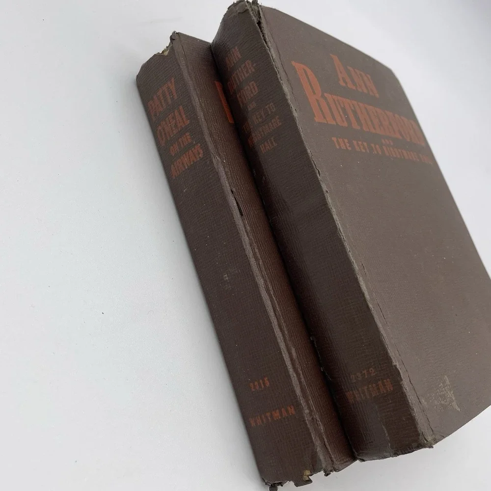 Vtg 1940's Patty O'Neal- Airways Ruby Radford Hardcover /Ann Rutherford Key Hall